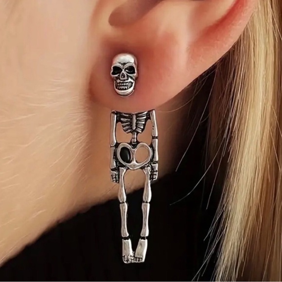 Jewelry - Skeleton Halloween Earrings